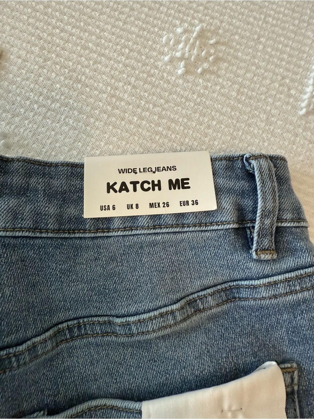 Katch Me wide leg jeans , NWT , sz 6 - Picture 7 of 10